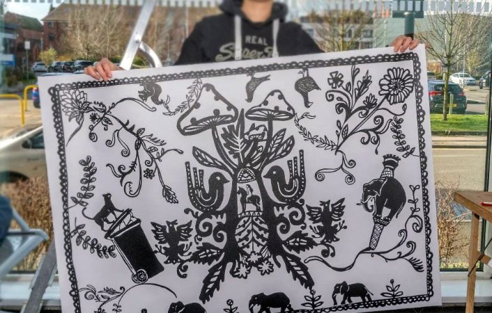 Artist On My Street Installation